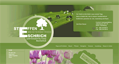Desktop Screenshot of eschrich-gartengestaltung.de