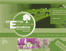 Tablet Screenshot of eschrich-gartengestaltung.de